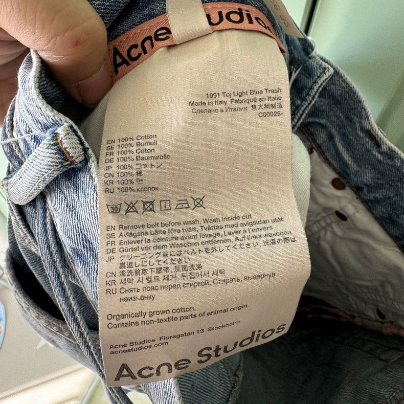 Acne Studios acne studios blue jeans 2504-Nextarrow Size 26" / US 2 / IT 38 - 5 Thumbnail