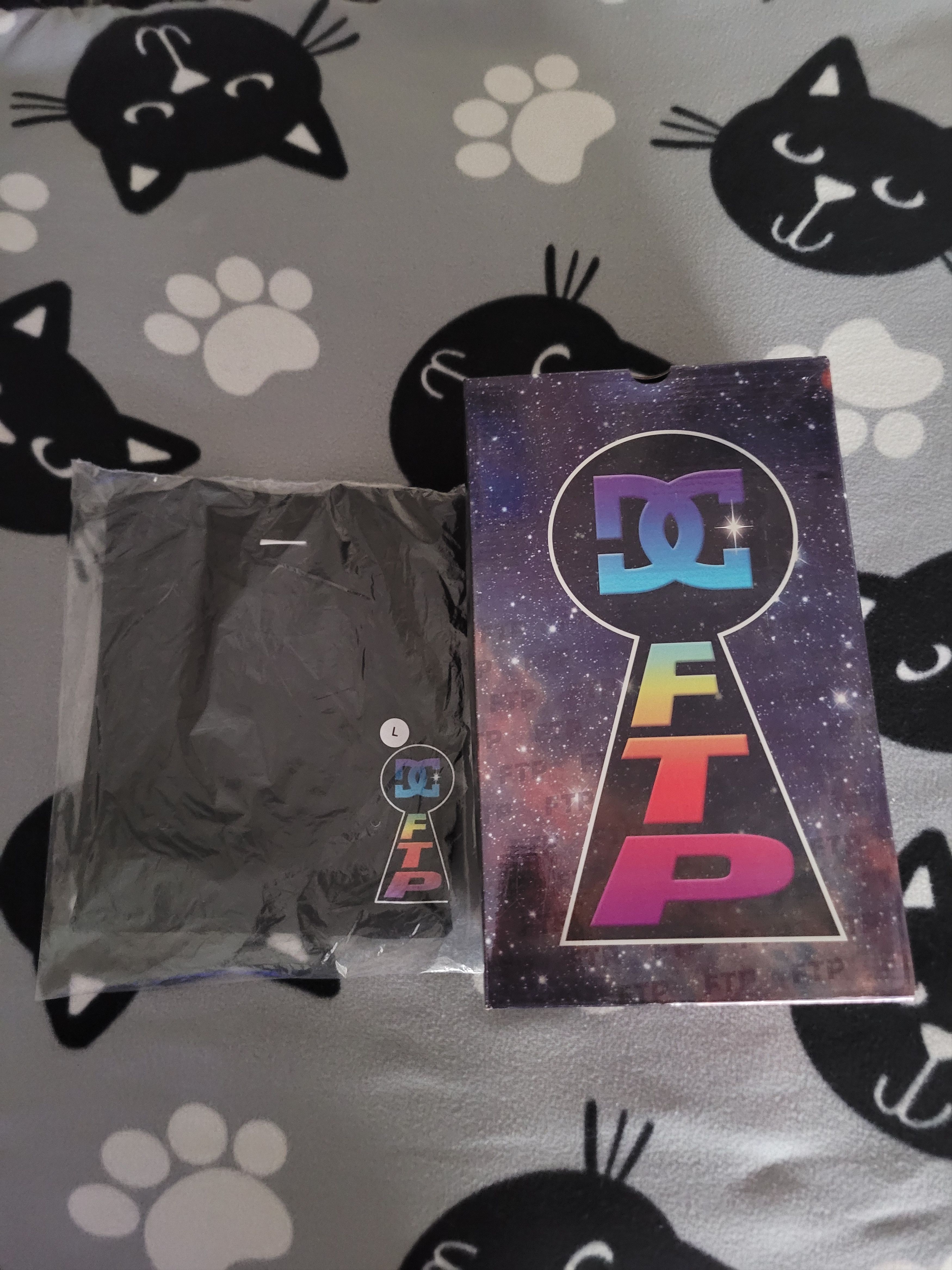 image of Ftp X Dc Shoes Clocker 2 in Black/Purple, Men's (Size 9.5)