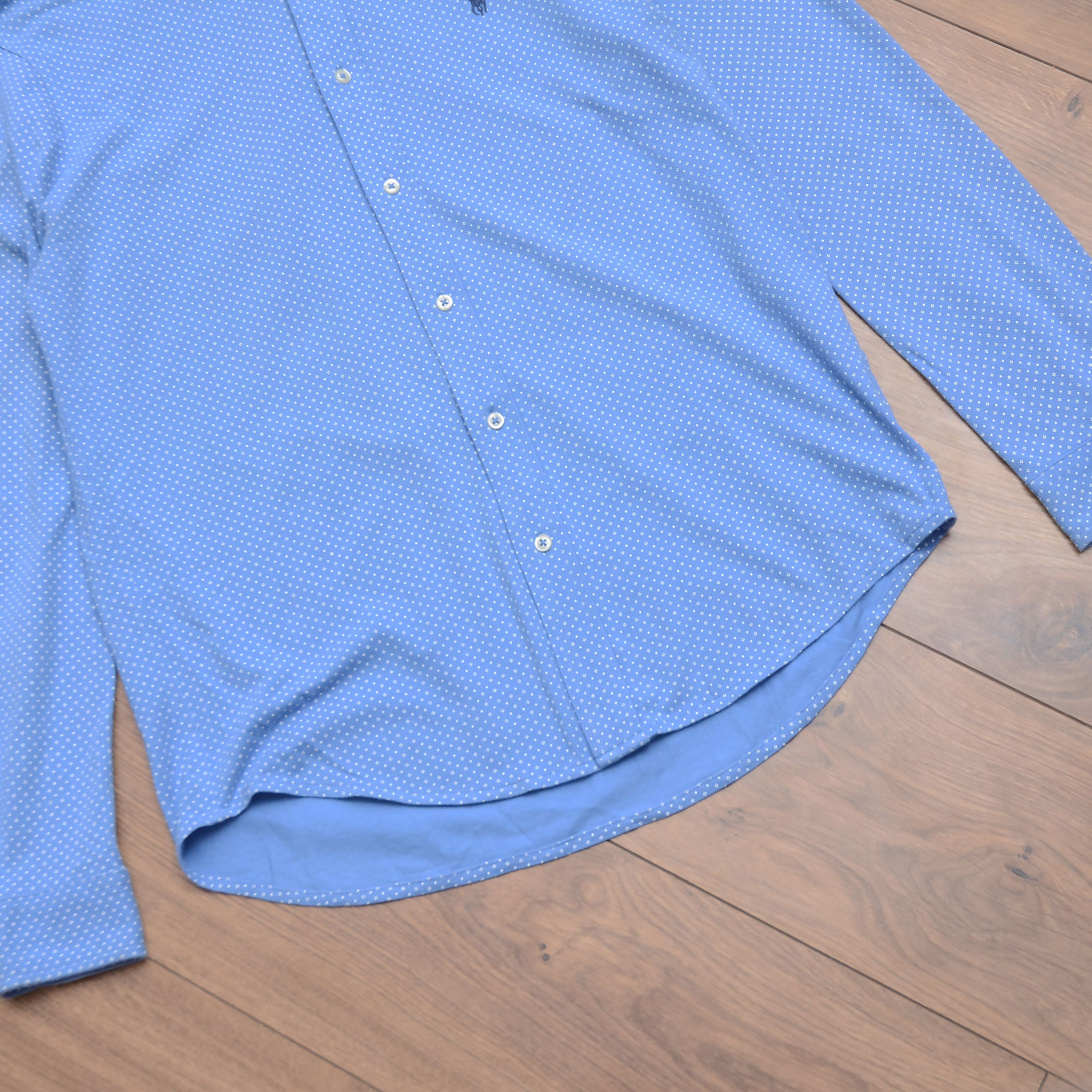 Ralph Lauren Ralph Lauren Featherweight Mesh Shirt Cotton Micro Pattern Size US M / EU 48-50 / 2 - 8 Thumbnail