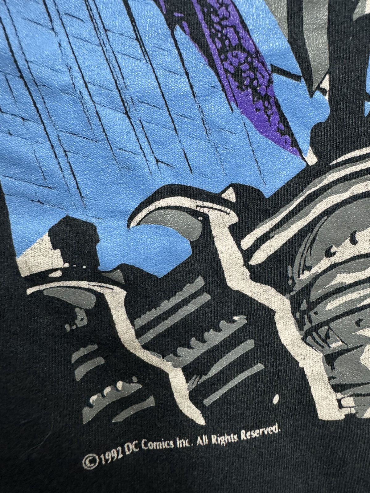 Vintage Vintage 90s 1992 Batman Graphic Tee Movie Comics Superhero Size US L / EU 52-54 / 3 - 2 Thumbnail