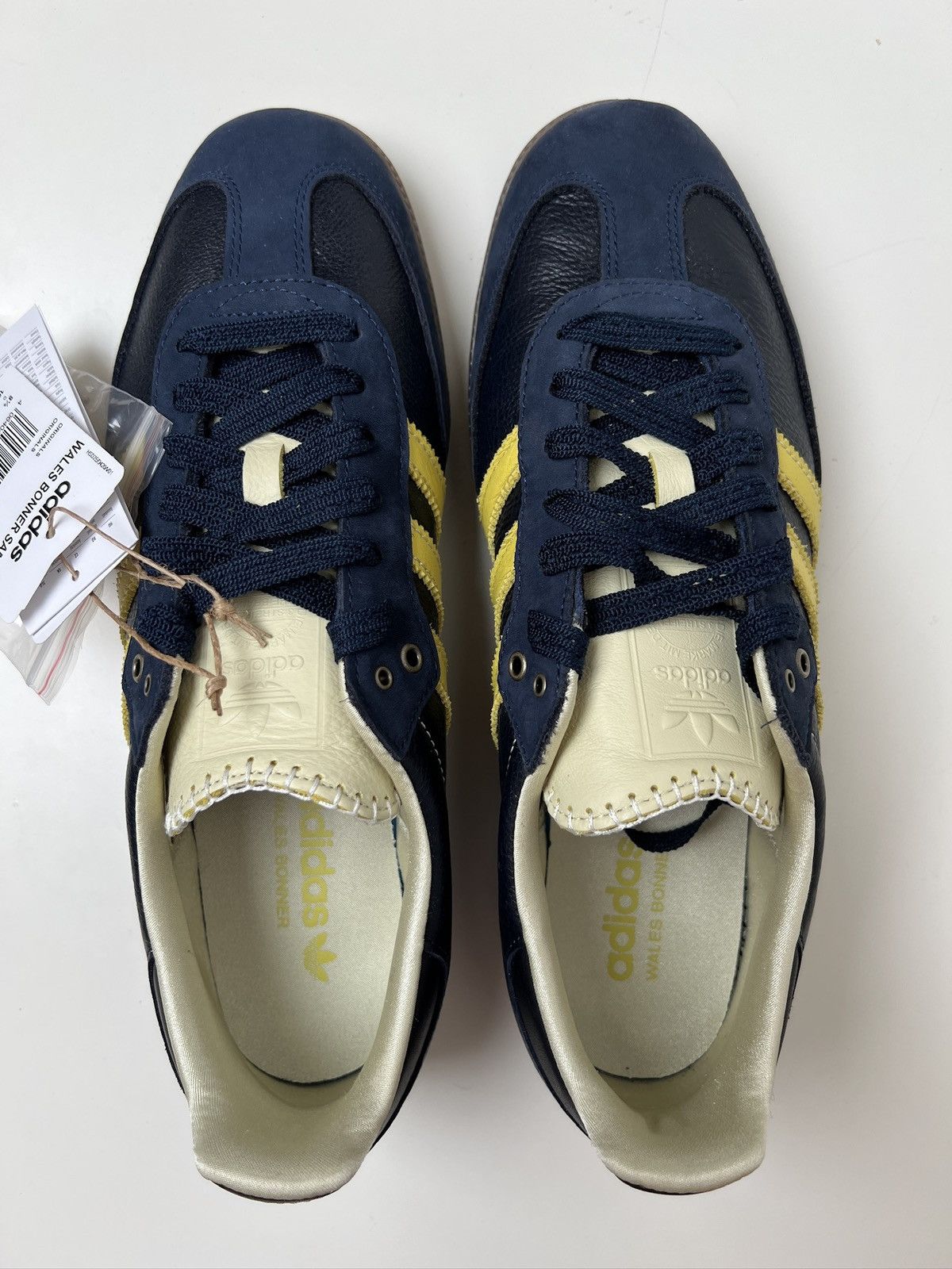 Adidas × Wales Bonner adidas x Wales Bonner Samba 'Collegiate Navy Yellow' Size US 10 / EU 43 - 12 Thumbnail
