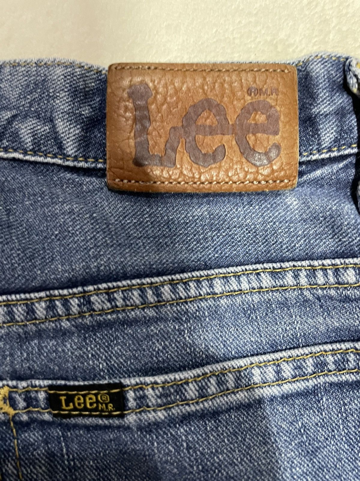 Japanese Brand Vintage Lee Rider Short Pants Distress Size US 28 / EU 44 - 17 Thumbnail