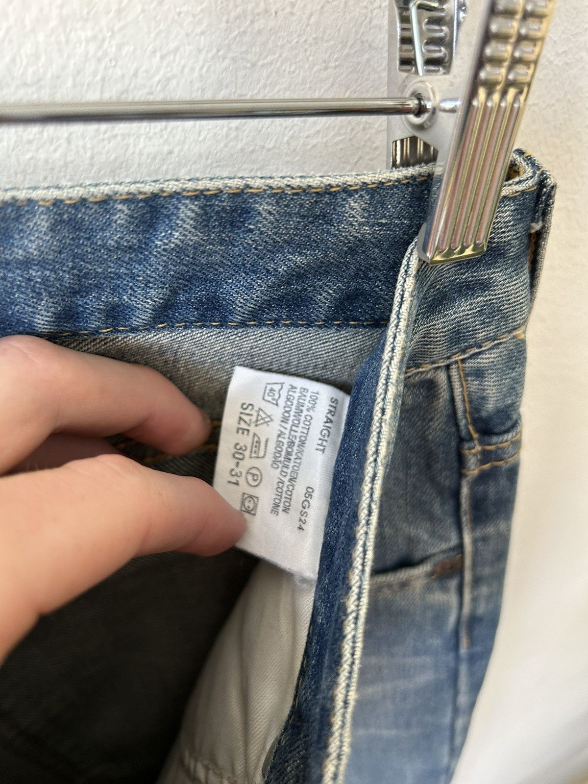 Lee × Vintage Vintage Lee Riders Japanese Selvige Blue Jeans Size US 31 - 9 Thumbnail