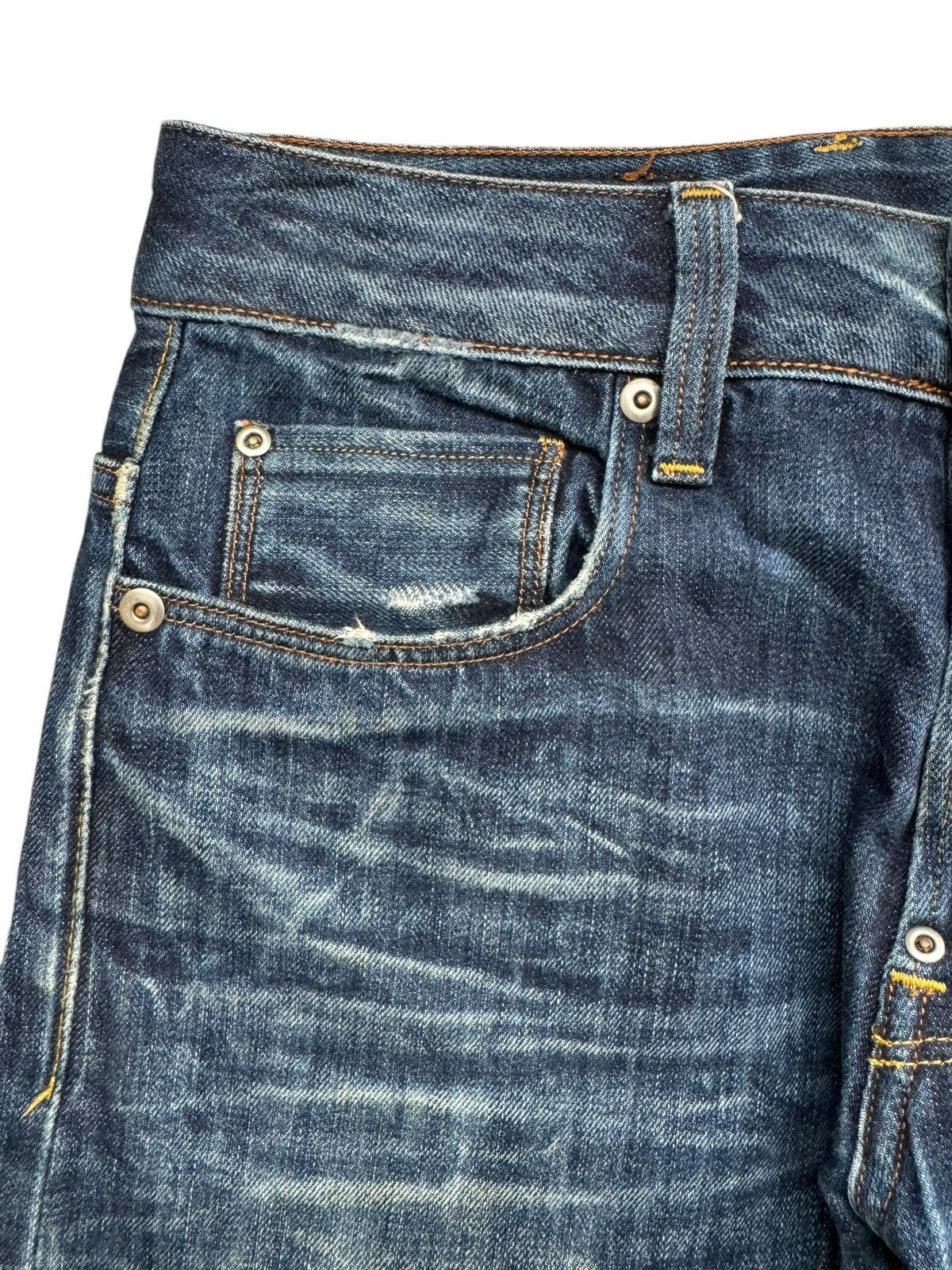 G-Star 💸LASTDROP💸 Vtg G-Star Raw Jeans Distressed Clawmark Denim Size US 30 / EU 46 - 5 Thumbnail