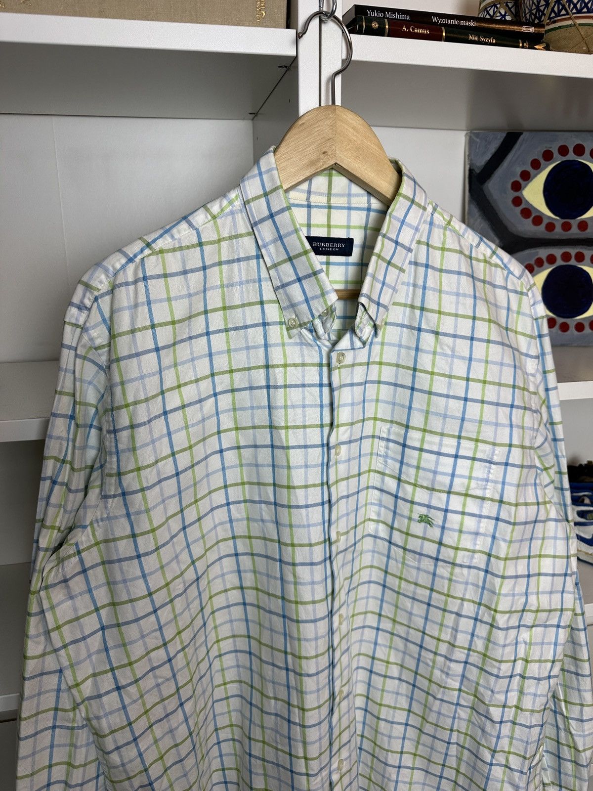 Burberry White tartan Burberry shirt Size US XL / EU 56 / 4 - 5 Thumbnail