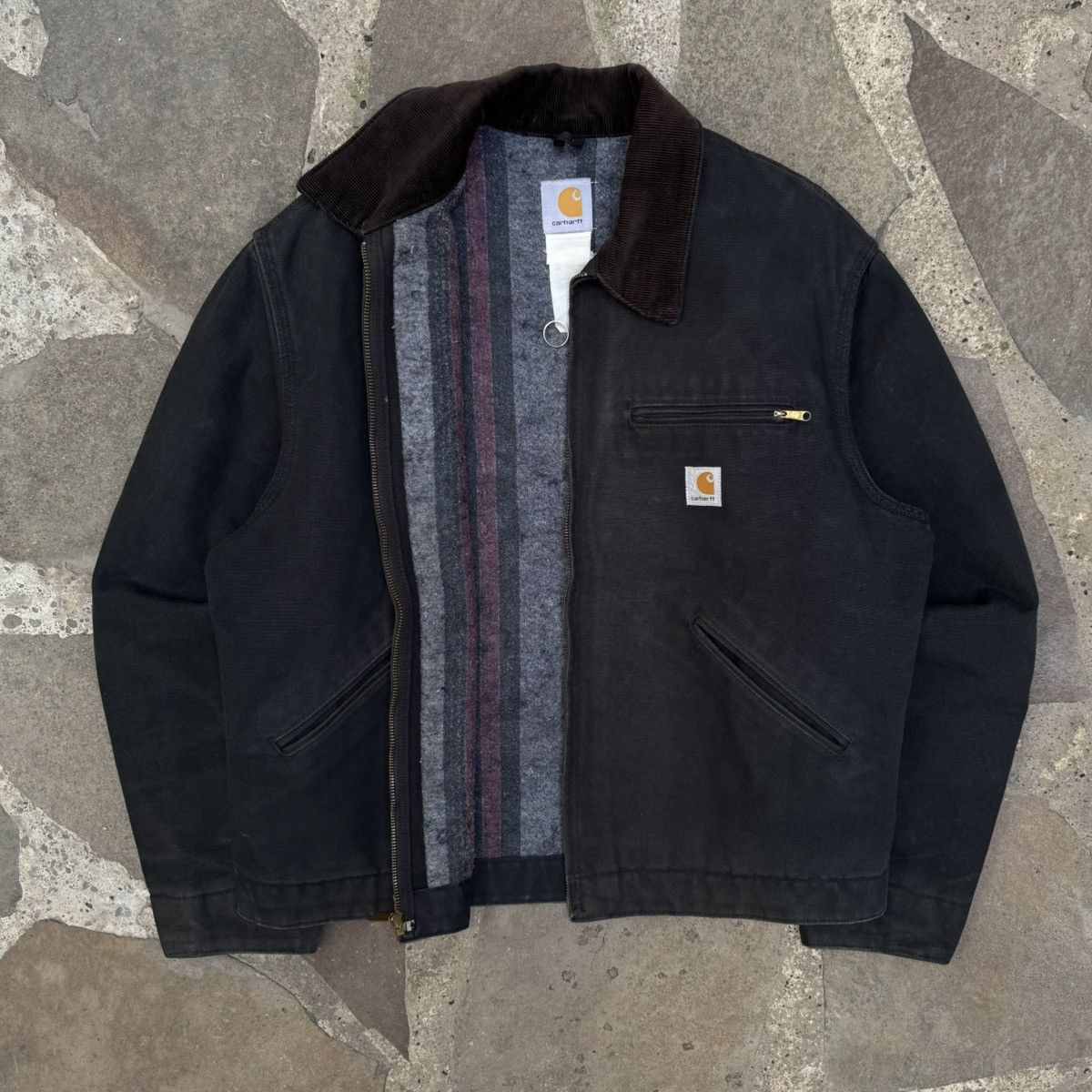 Carhartt 📦 SOLD 📦Carhartt Detroit Jacket J001 BLK Size US L / EU 52-54 / 3 - 3 Thumbnail