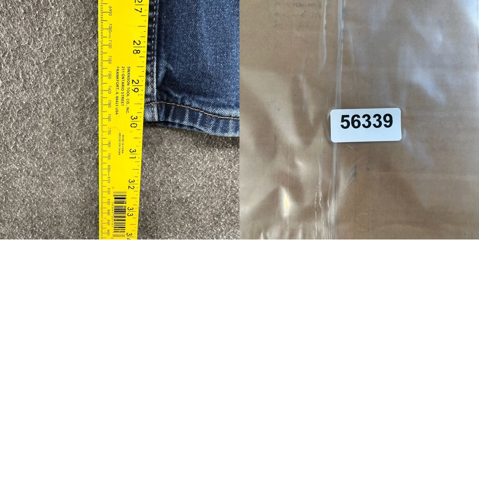 Levi's Levi's 511 Jeans Mens 32x32 Blue Skinny Fit Dark Wash Stretch Denim Regular Inseam 32 Mens Jeans Size US 32 / EU 48 - 10 Thumbnail