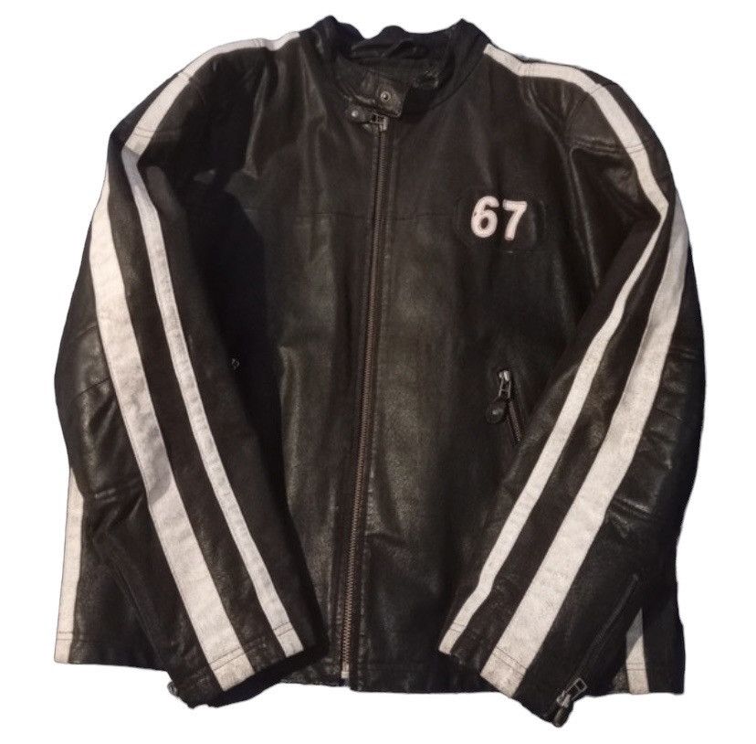 Image of Vintage Racing Jacket in Black, Men's (Size XL)