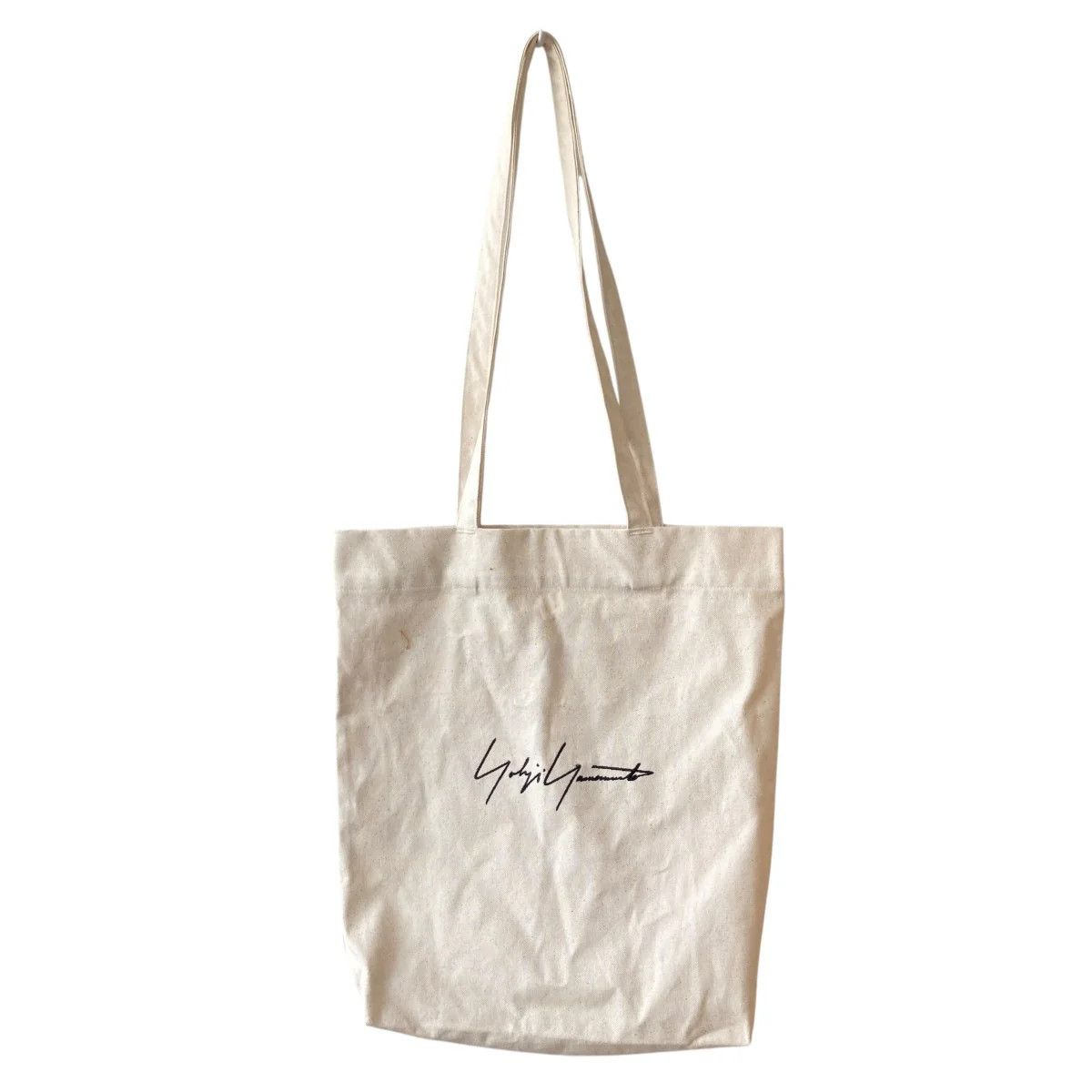 Yohji Yamamoto YOHJI YAMAMOTO/beige Logo tote bag Size ONE SIZE - 1 Thumbnail