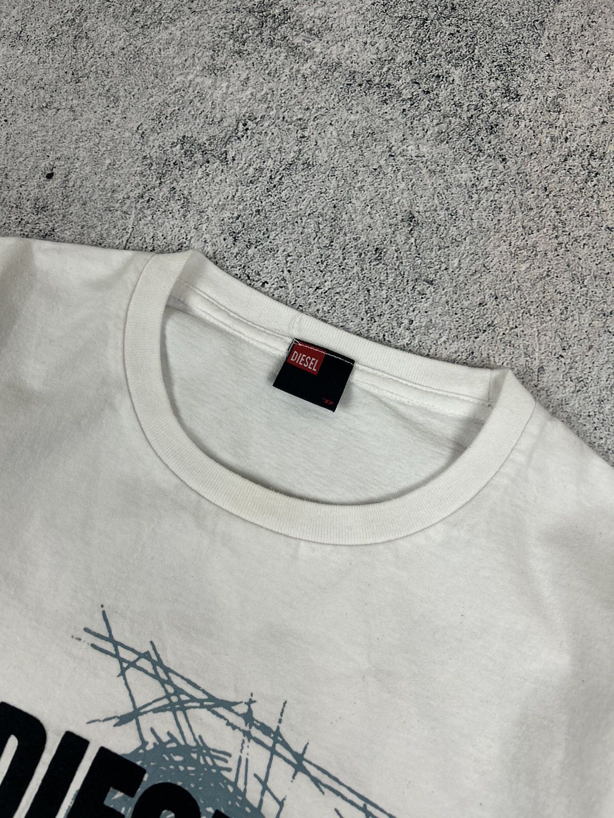 Diesel Vintage Big Logo Diesel Y2K Tee Size US L / EU 52-54 / 3 - 7 Thumbnail