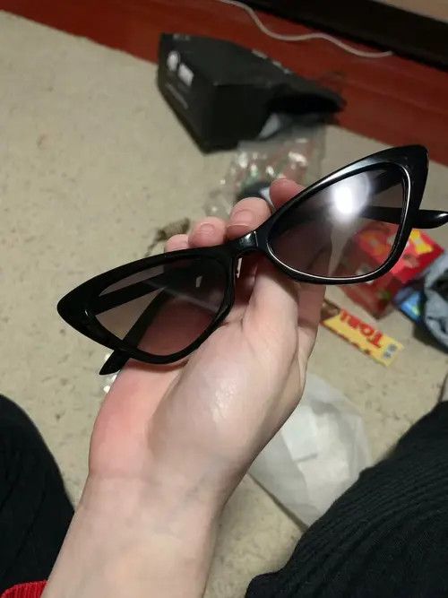 Other Vintage Cat Eye Small Rectangle Sun Glasses Size ONE SIZE - 1 Thumbnail