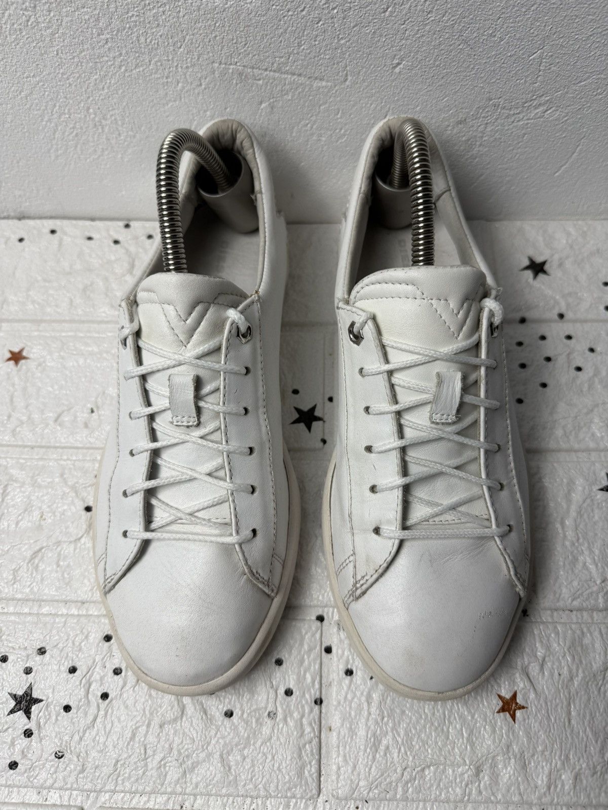 Diesel DIESEL WOMEN SNEAKERS US7 UK6.5 EUR39 Leather White Casual Size US 7 / IT 37 - 4 Thumbnail