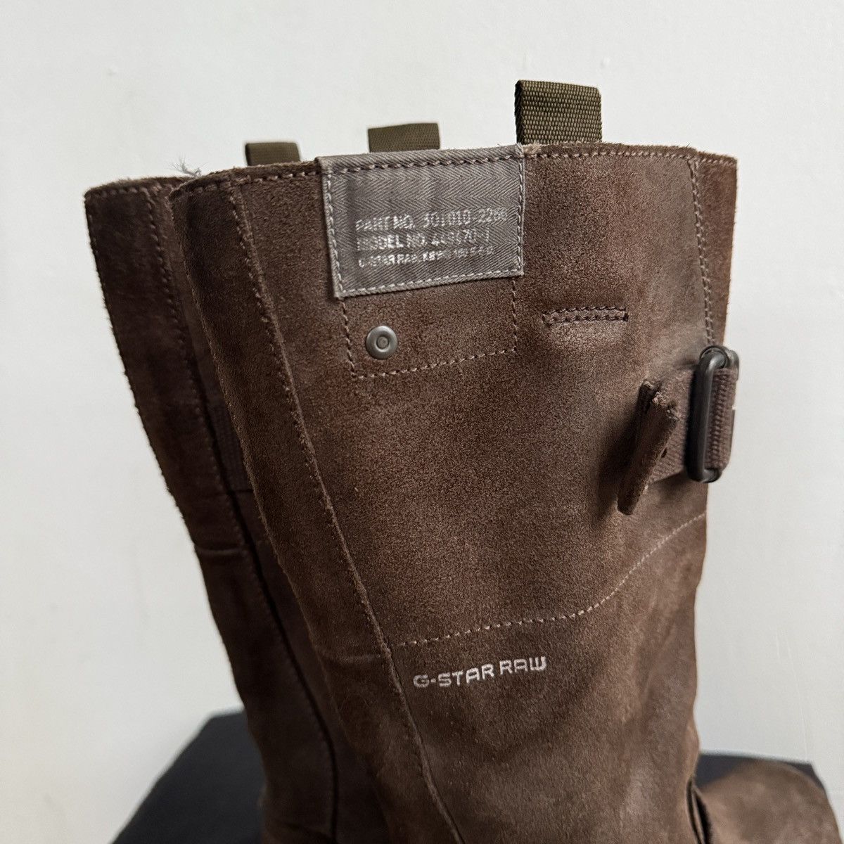 G-Star G-Star Military Army Combat Boots Suede Brown Size US 7.5 / IT 37.5 - 9 Thumbnail