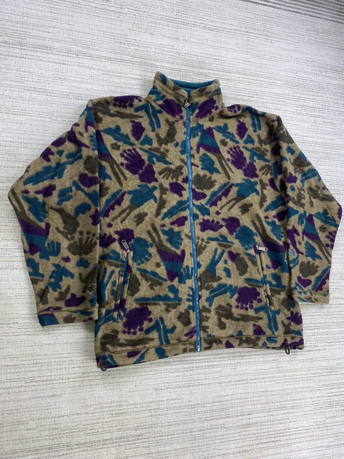 The North Face 🔥The North Face Armadilla Real Tree Fleece Jacket Size US L / EU 52-54 / 3 - 3 Thumbnail