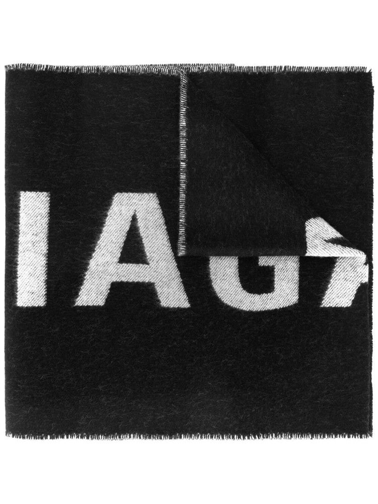 Balenciaga o1mt1gz0125 Size: OS / Macro Scarf in Black/White Size ONE SIZE - 2 Thumbnail