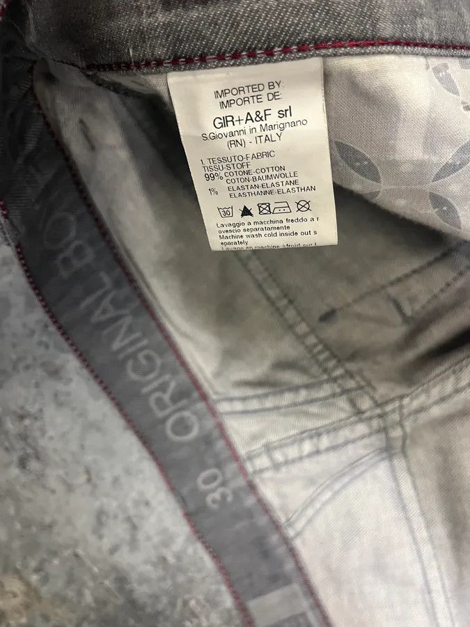 Marithe + Francois Girbaud × Vintage 2000s Marithé + François Girbaud Grey Cozy Faded Pants Size US 31 - 10 Thumbnail