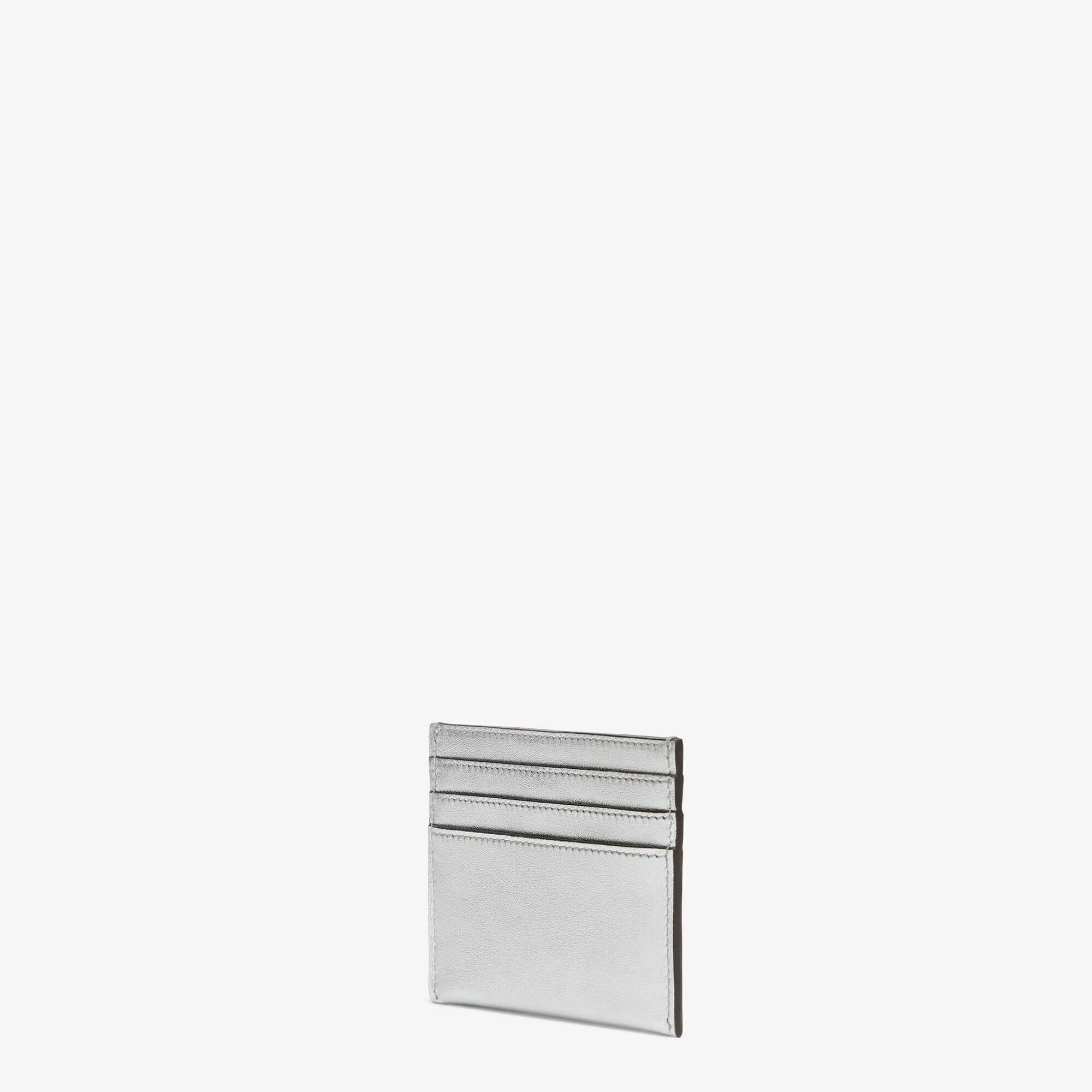 Fendi o1s1wg111125 Size: OS / FF Diamonds Card Case in Silver Size ONE SIZE - 3 Thumbnail
