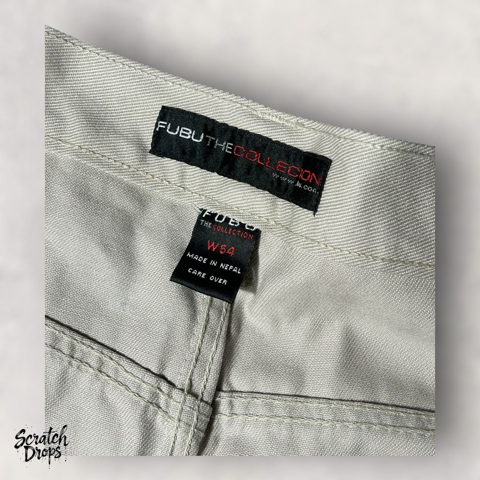 Fubu Fubu Men's Cargo Shorts Waist 54 Beige NWT VTG Tall Size Y2K Size US 38 / EU 54 - 2 Thumbnail