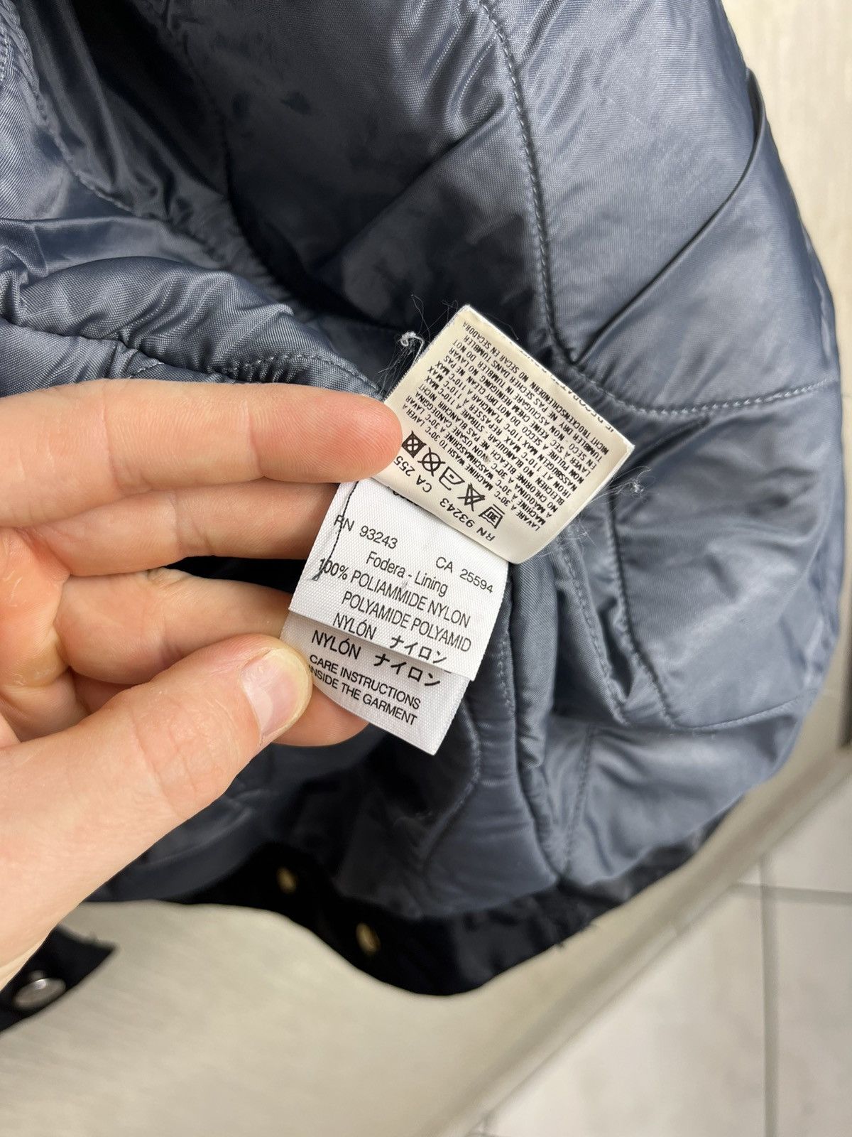 Diesel Vintage 90s Diesel Denver jacket workwear nylon leather boxy Size US XXL / EU 58 / 5 - 24 Thumbnail