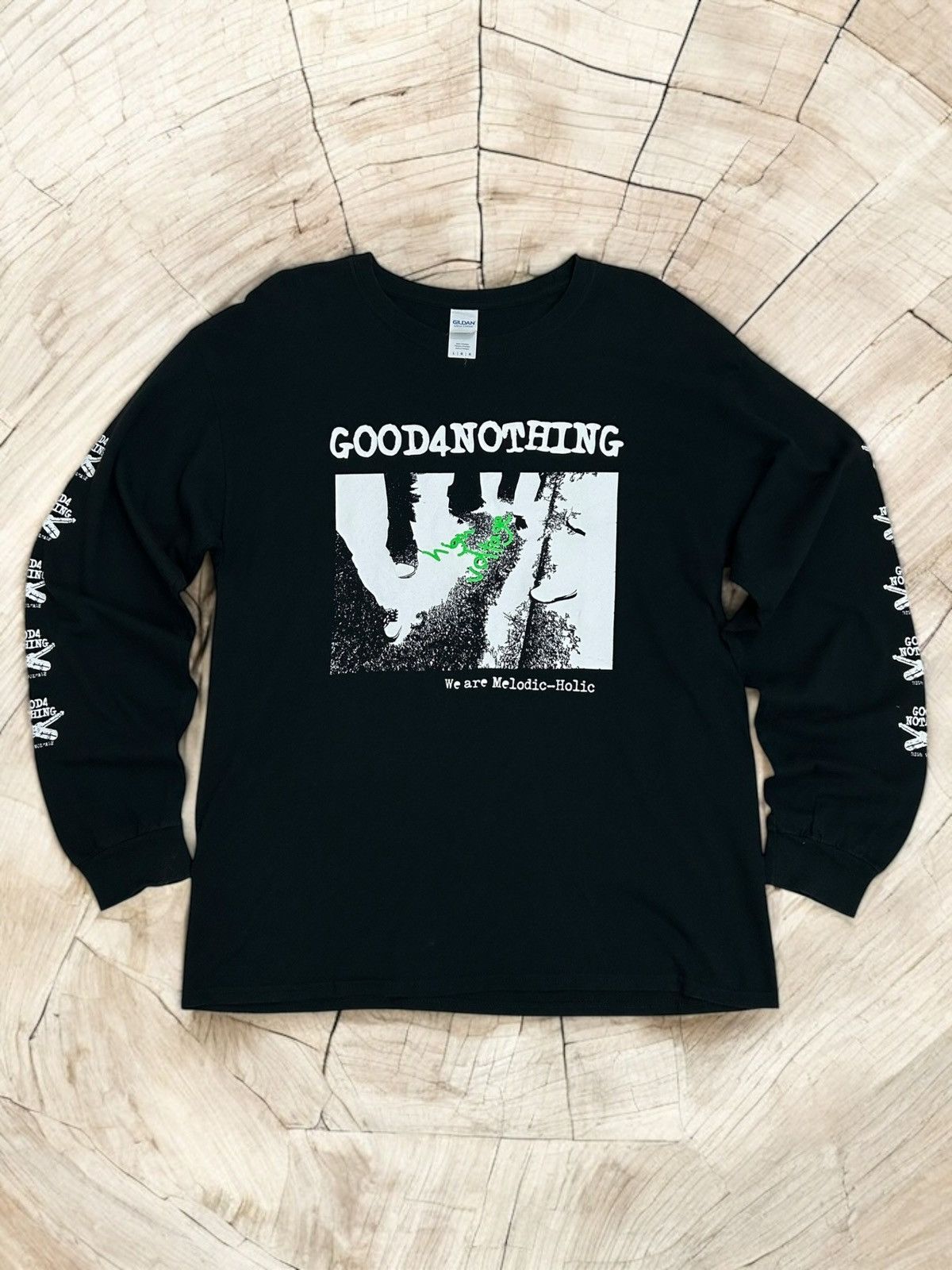 Band Tees × Hysteric Glamour × Japanese Brand Frame Street GOOD4NOTHING Mate We are Melodic-Holic High Size US L / EU 52-54 / 3 - 1 Thumbnail