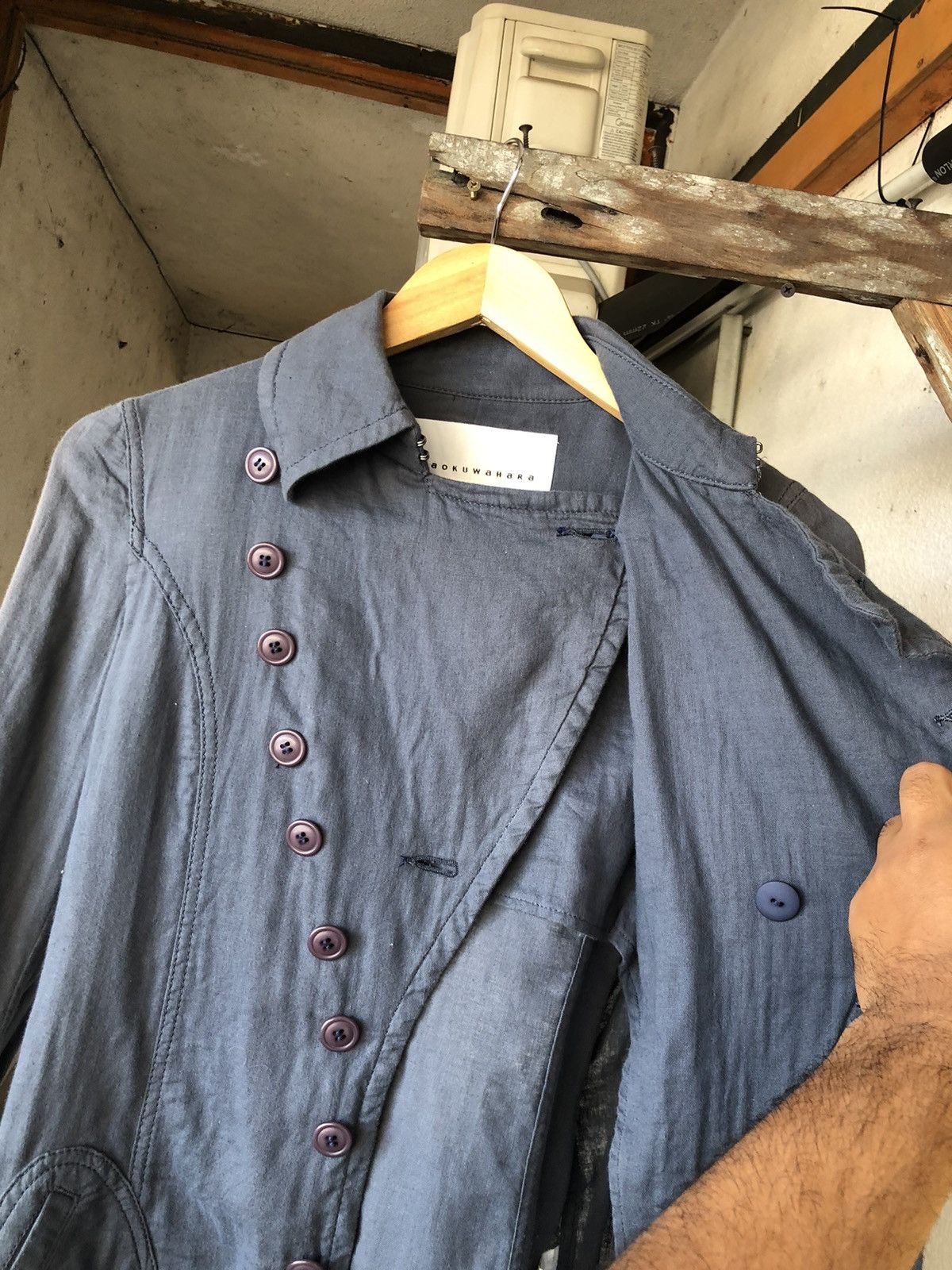 Issey Miyake Nice❗️Sunao Kuwahara by Issey Miyake Faded Sun Light Jackets Size M / US 6-8 / IT 42-44 - 12 Thumbnail