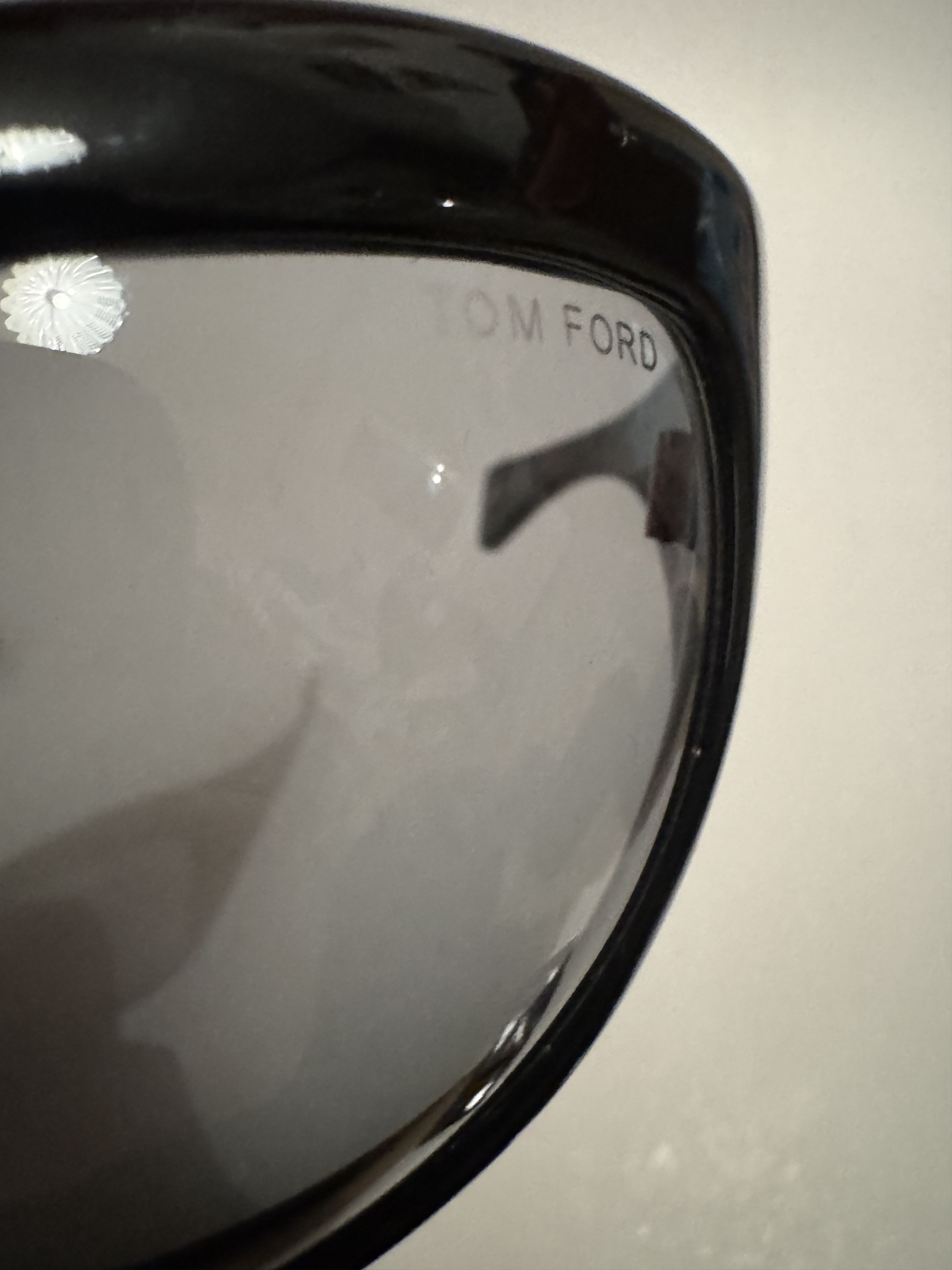 Tom Ford Tom Ford Daphne FT0219 Oversized Cat Eye Black Sunglasses Size ONE SIZE - 6 Thumbnail