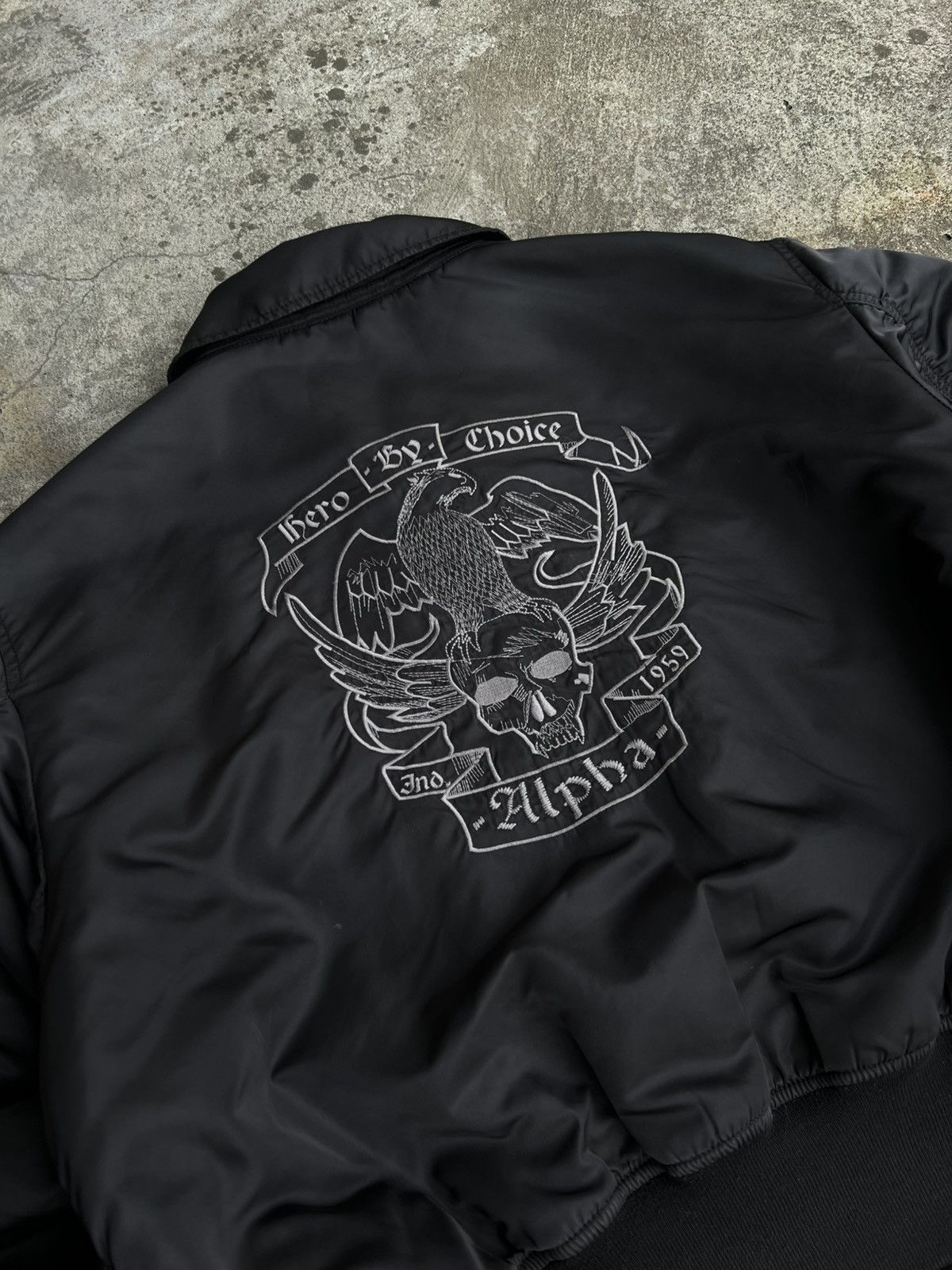 Alpha Industries Crazy Rare Alpha Industries CWU-45 Flight Jacket Big Logo Size US XXL / EU 58 / 5 - 10 Thumbnail