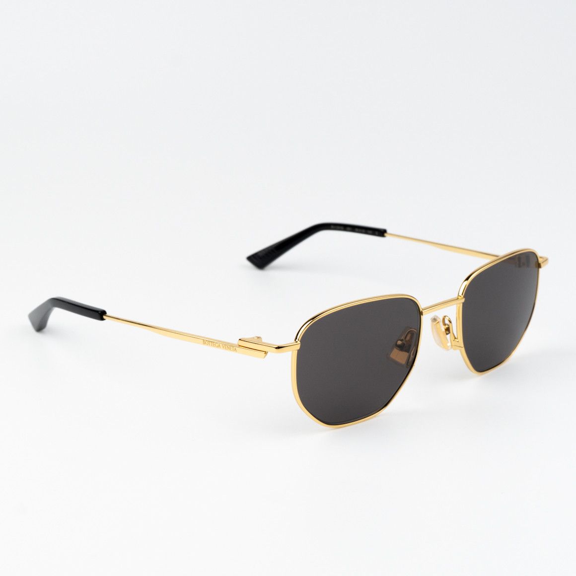 Bottega Veneta NEW Bottega Veneta BV1301S 001 Panthos Unisex Sunglasses Size ONE SIZE - 7 Thumbnail