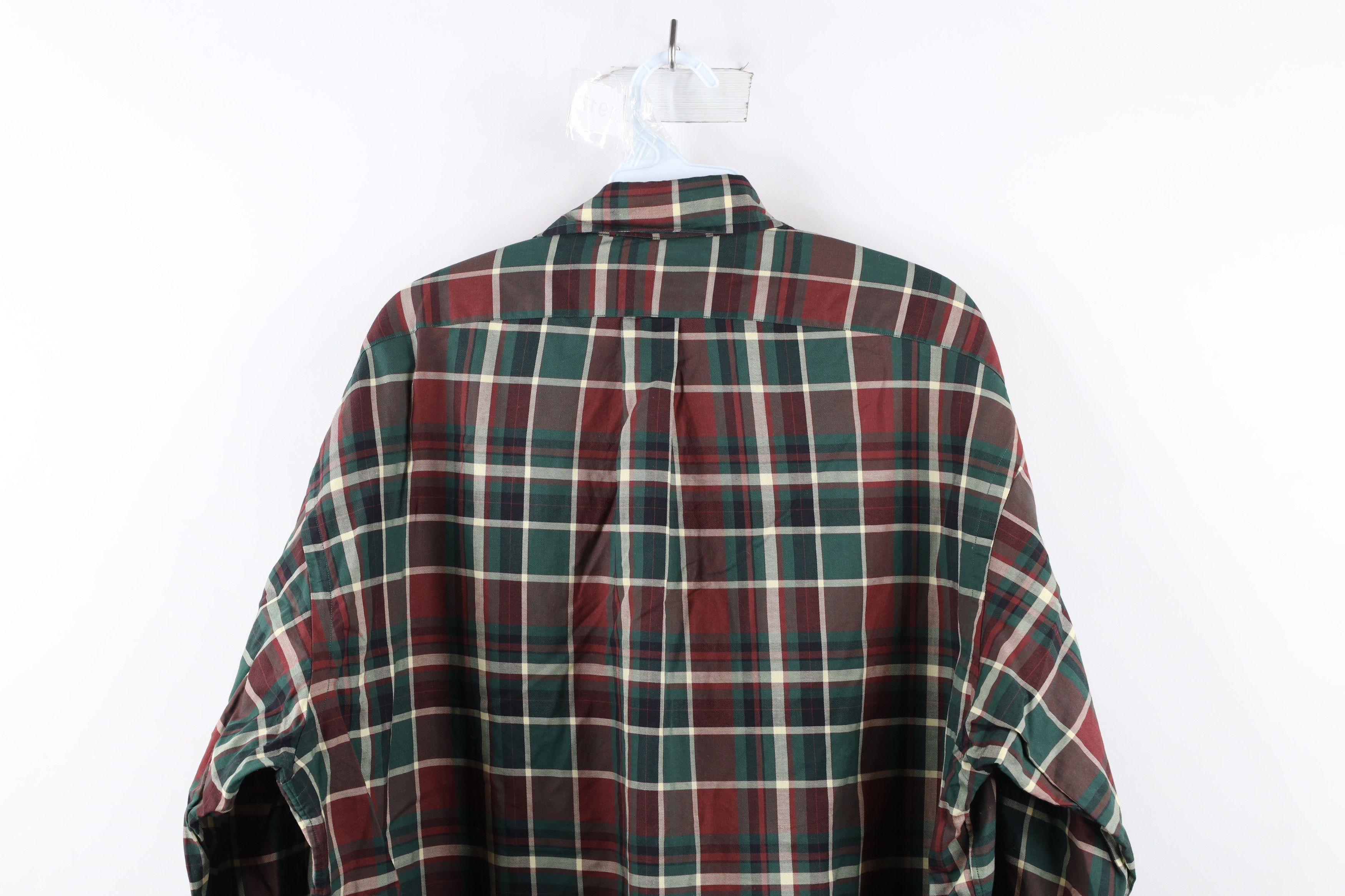 Polo Ralph Lauren Vintage 90s Ralph Lauren Collared Button Down Shirt Plaid Size US L / EU 52-54 / 3 - 7 Thumbnail