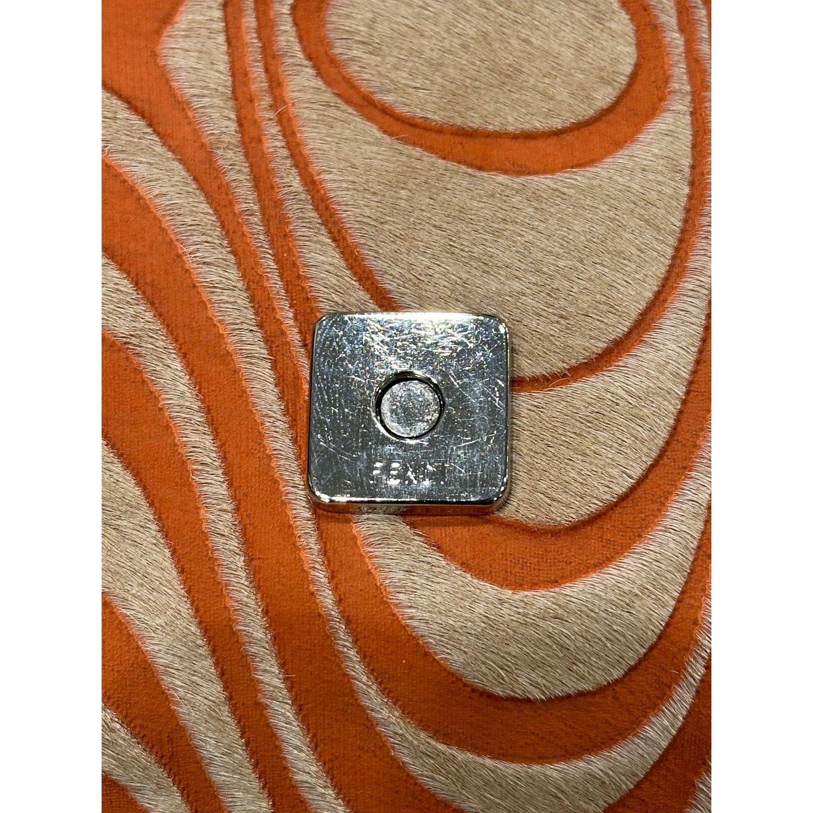 Fendi S/S2001 Fendi asymmetrical pony hair Baguette bag Size ONE SIZE - 11 Thumbnail