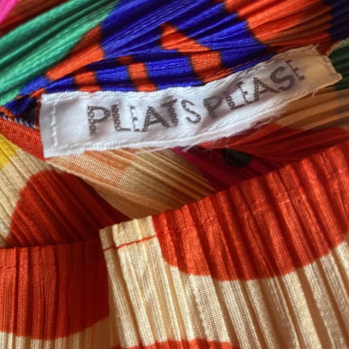 Issey Miyake Issey Miyake Chevron Pleated Circle Blouse Size M / US 6-8 / IT 42-44 - 7 Thumbnail