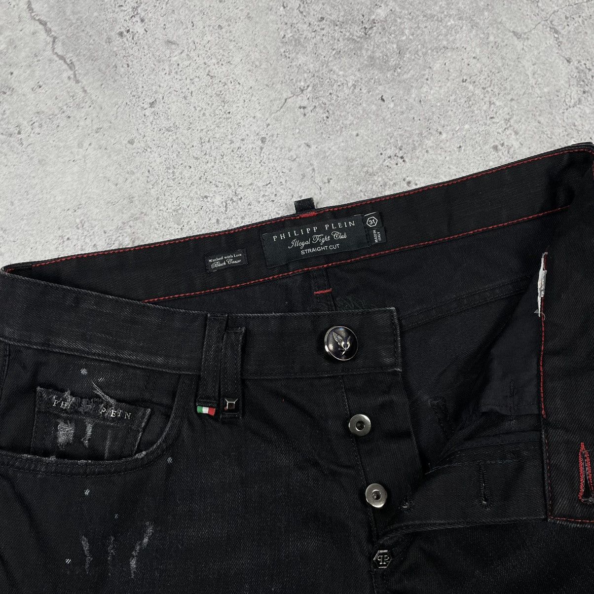 Philipp Plein Philipp Plein “Noir Cowboy” F/W2014 Limited Edition Jeans Size US 31 - 10 Thumbnail