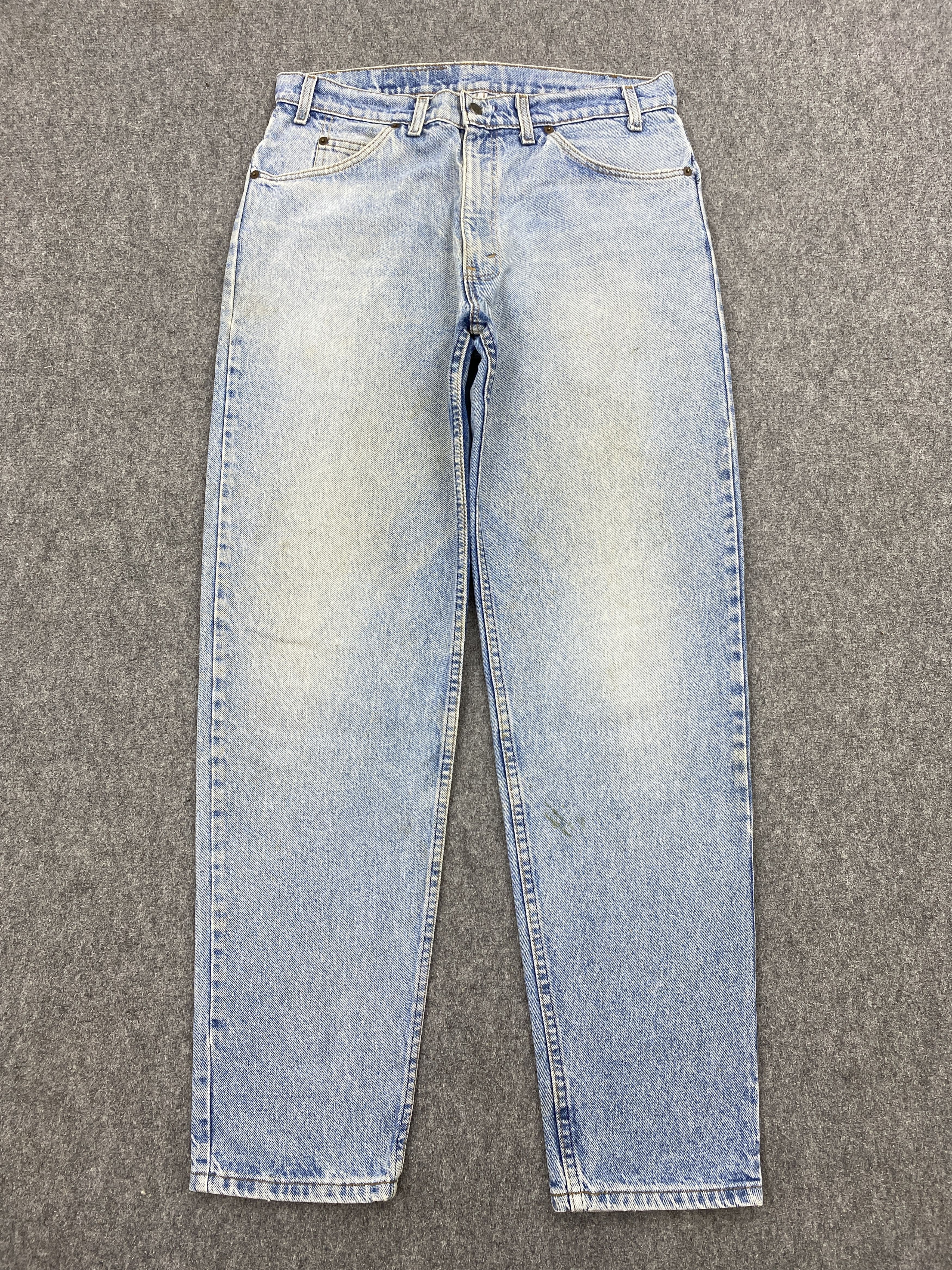 Levi's × Vintage Light Washed Vintage 90s Levi's 550 Orange Tabs Jeans Size US 33 - 1 Thumbnail