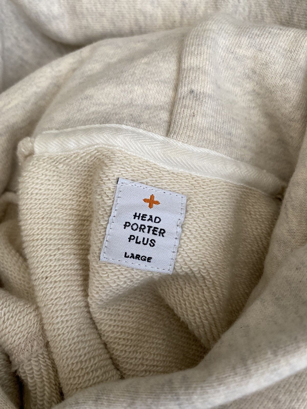 Head Porter Head Porter Plus Oatmeal Raglan Sleeve Hoodie Size US L / EU 52-54 / 3 - 6 Thumbnail