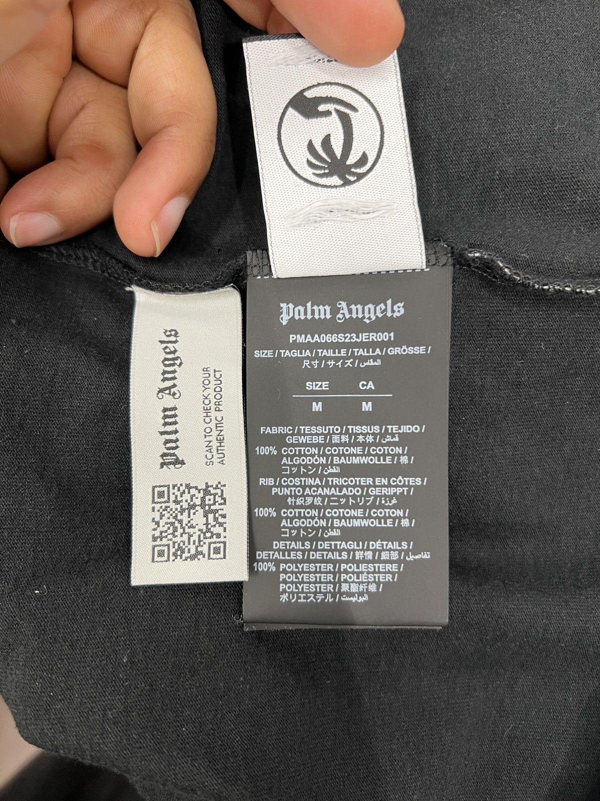 Palm Angels Palm Angels Ski Club Tee Sz. Medium Size US M / EU 48-50 / 2 - 8 Thumbnail