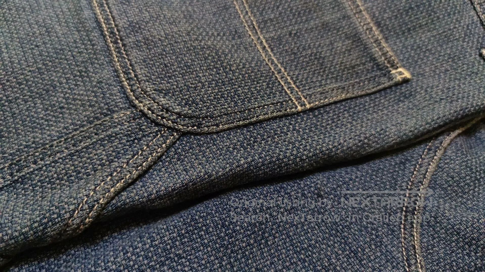Evisu Blue Workwear Style Dyed Shorts. Size US 28 / EU 44 - 7 Thumbnail