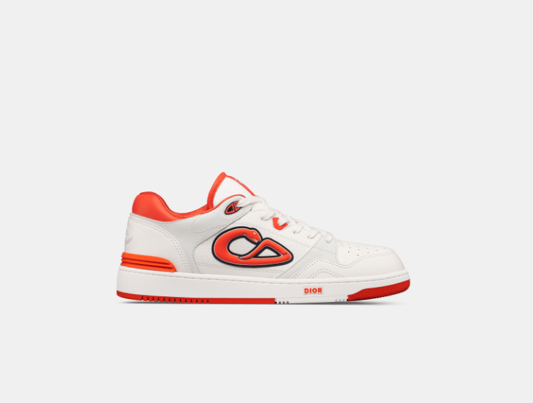 Dior × Kaws o1w1db10426 3SN318 Low-Top Sneakers in White/Red Size US 5.5 / EU 38 - 1 Thumbnail