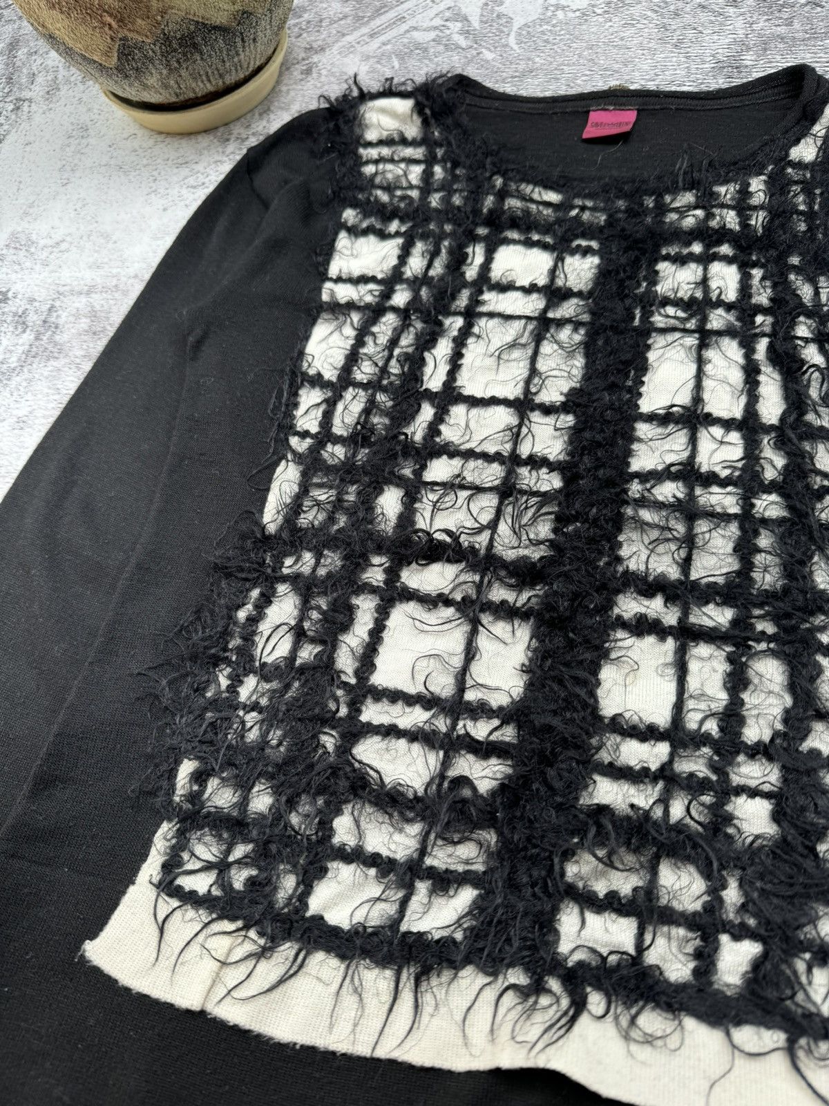 Designer Vintage Distressed Y2K Save The Queen ! Luxury Sweater Size S / US 4 / IT 40 - 8 Thumbnail