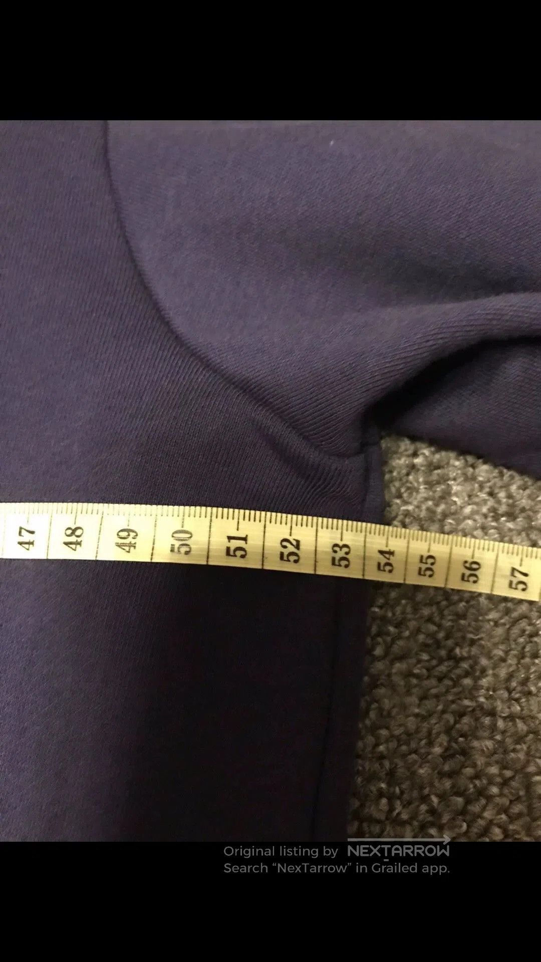 Versace Purple V-Neck Sweatshirt with Leather Pocket. Size US M / EU 48-50 / 2 - 7 Thumbnail