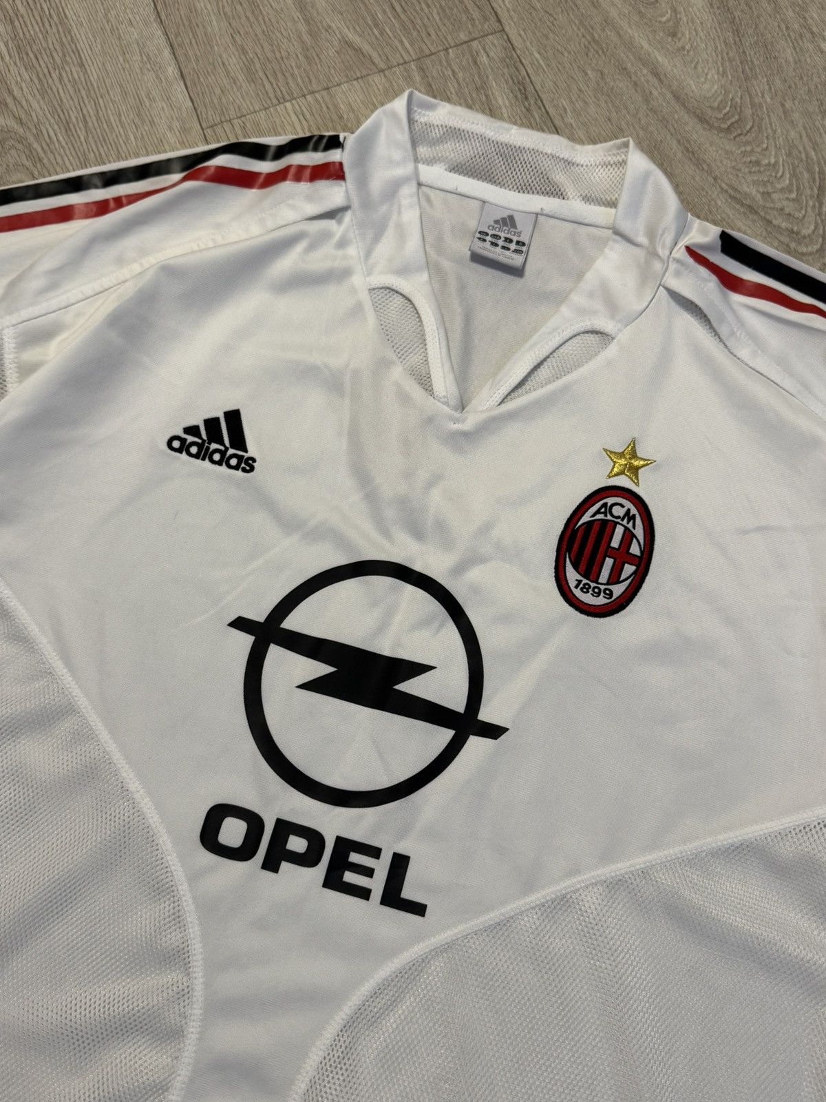Adidas 🔷Vintage Adidas AC Milan 2004/05 Soccer jersey🔷 Size US XXL / EU 58 / 5 - 3 Thumbnail