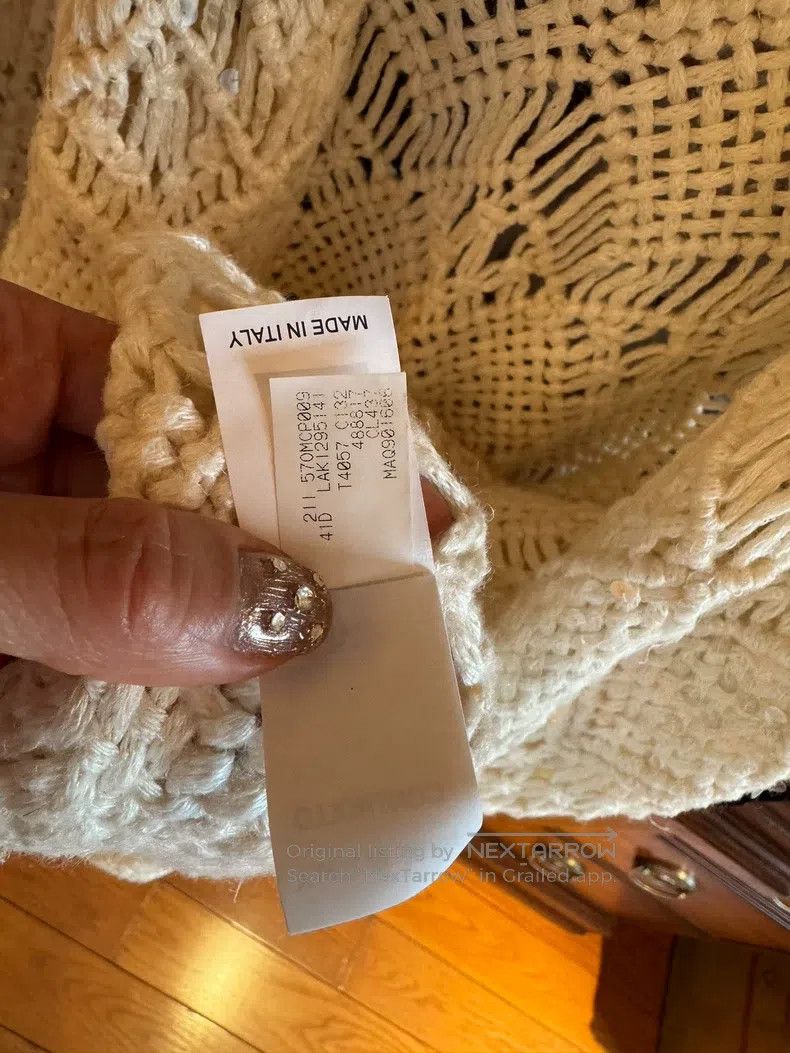 Brunello Cucinelli Brunello Cucinelli Limited Show White Fringed Jacket Cardi Size S / US 4 / IT 40 - 5 Thumbnail