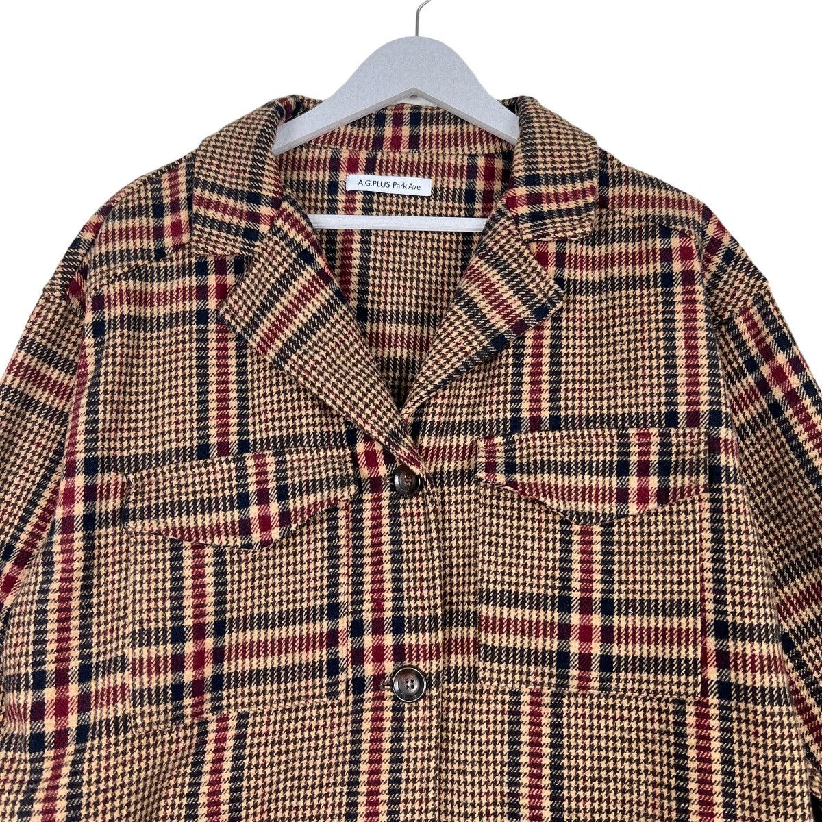 AG Adriano Goldschmied 🔥 AG PLUS PARK AVE CHECK JACKET Size US M / EU 48-50 / 2 - 3 Thumbnail
