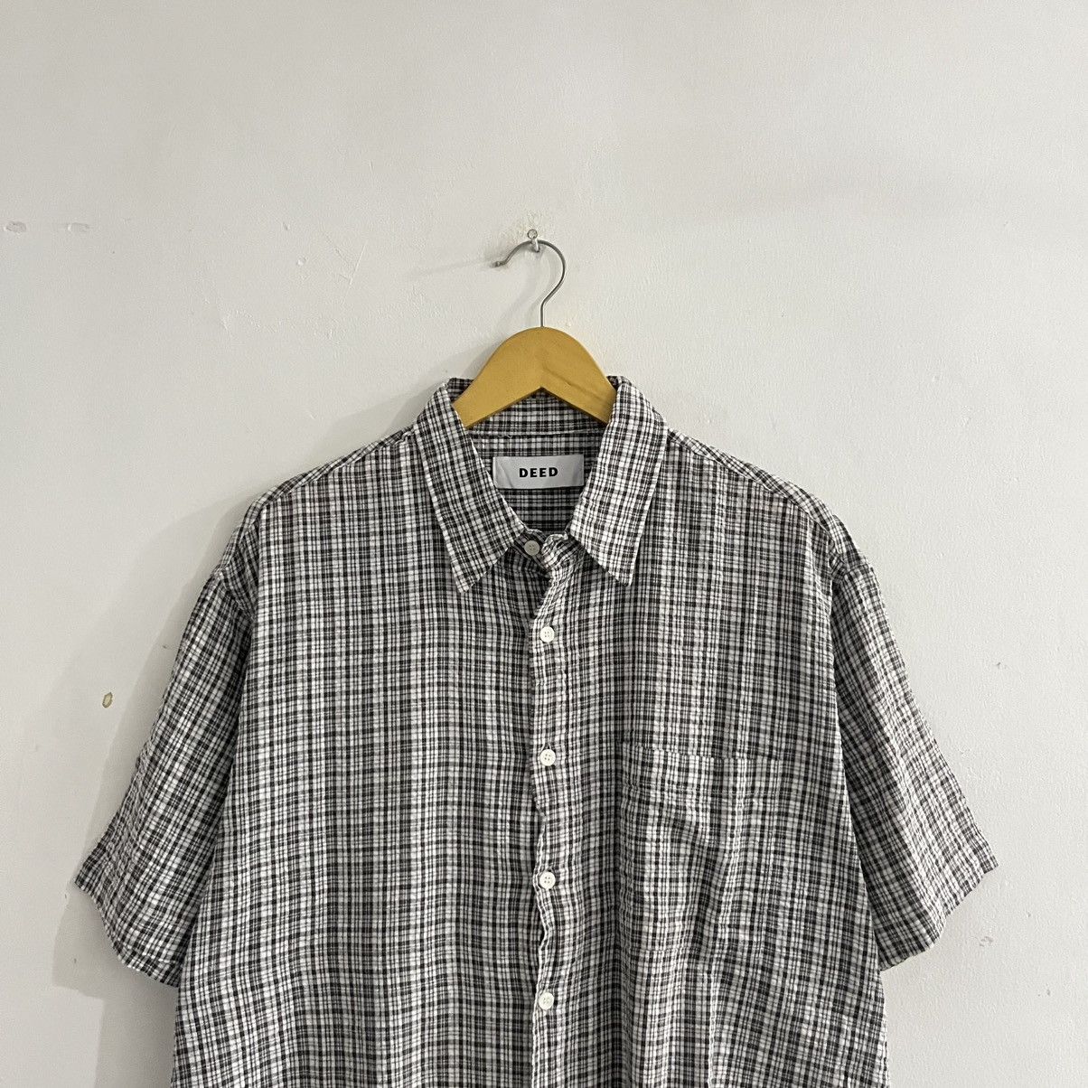 Japanese Brand Deed - Plaid SS Button Up Shirt Size US L / EU 52-54 / 3 - 2 Thumbnail