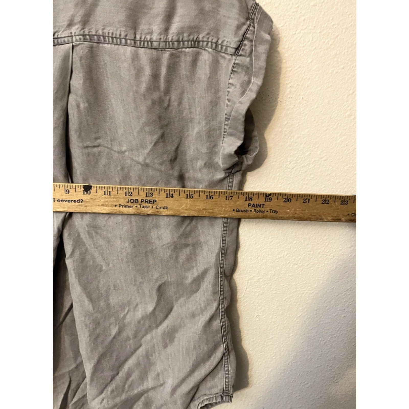Vintage JACHS Girlfriend Button Down Shirt Womens Blouse M Gray Striped (Down) - Medium Size M / US 6-8 / IT 42-44 - 5 Thumbnail