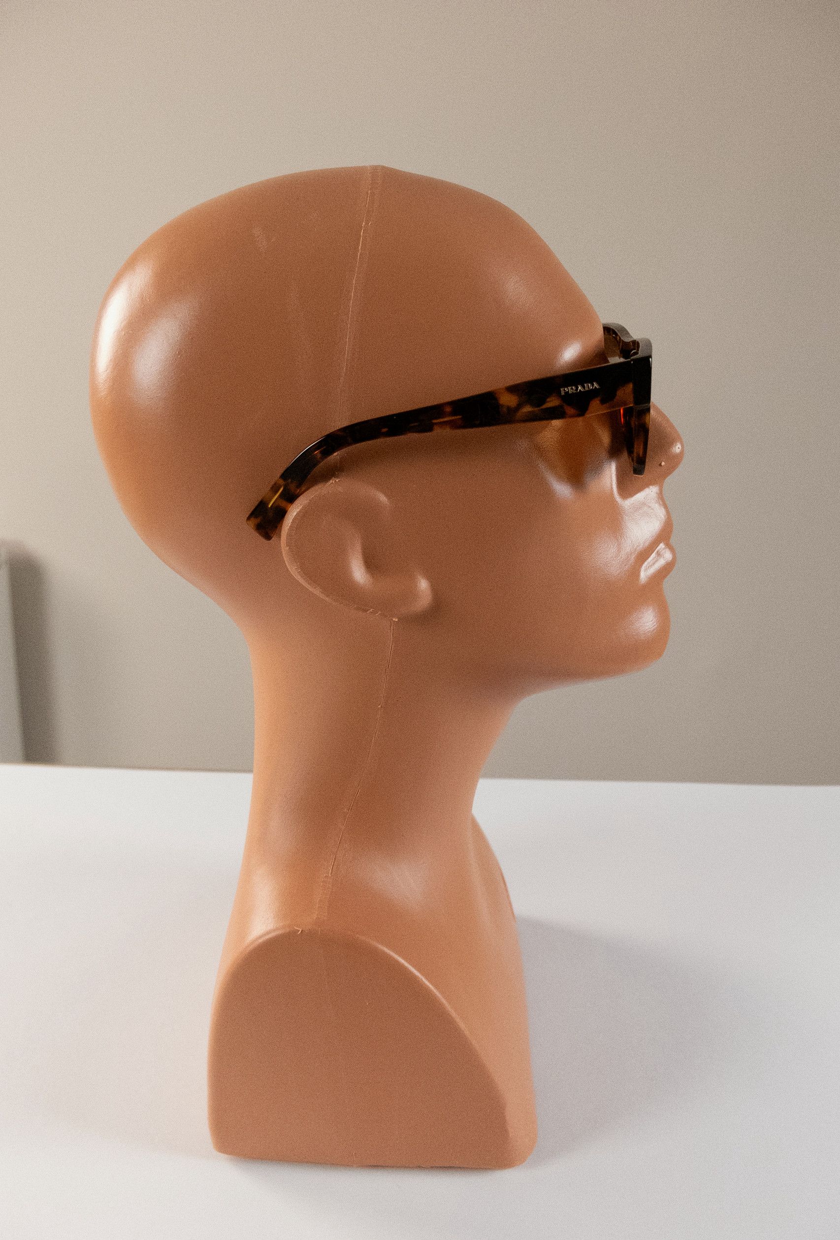 Prada PRADA brown tortoise shell square frame sunglasses Italy Size ONE SIZE - 3 Thumbnail