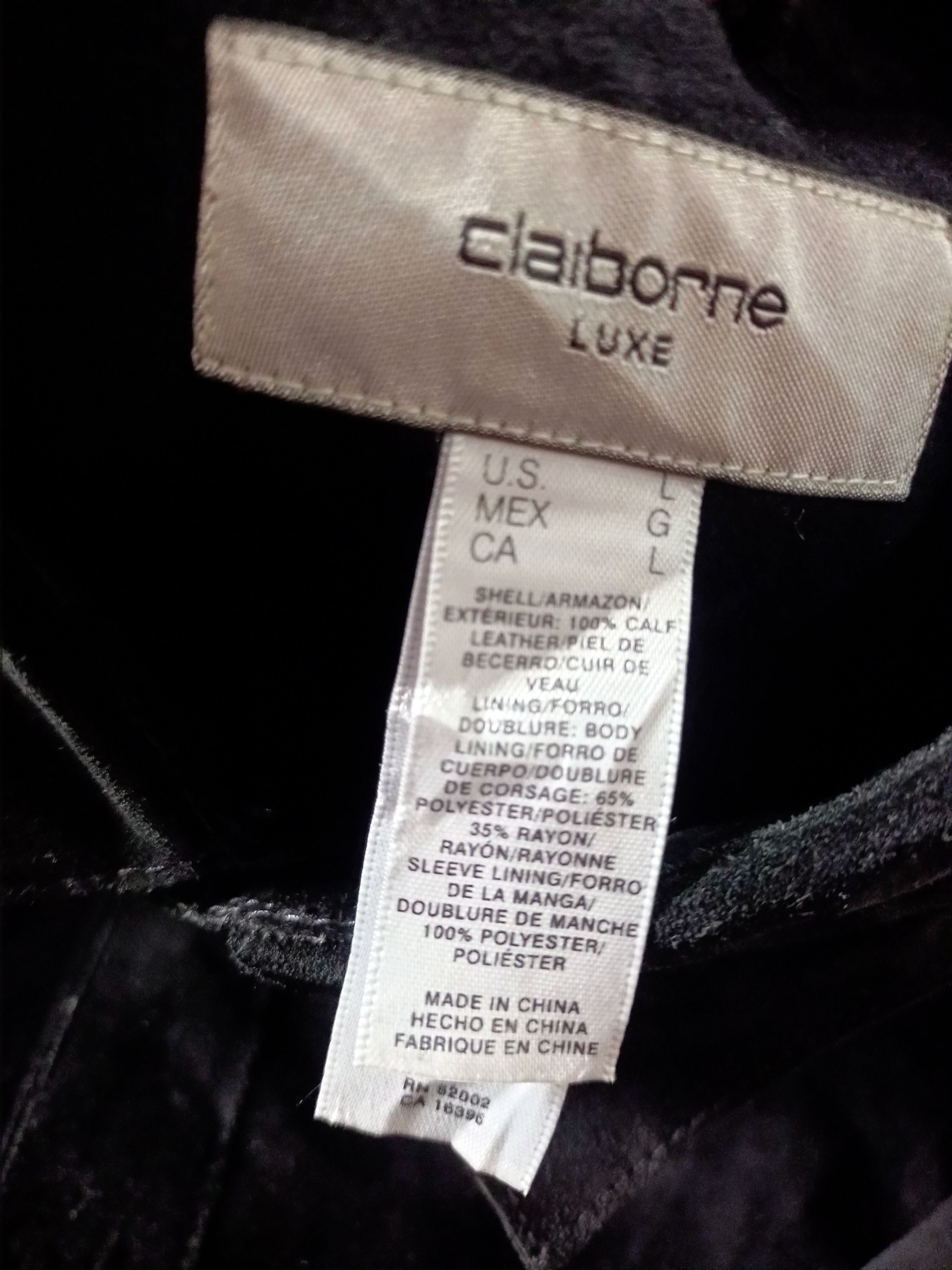 Japanese Brand CLAIBORNE LUXE SUEDE LEATHER BUTTON JACKET Size US L / EU 52-54 / 3 - 4 Thumbnail