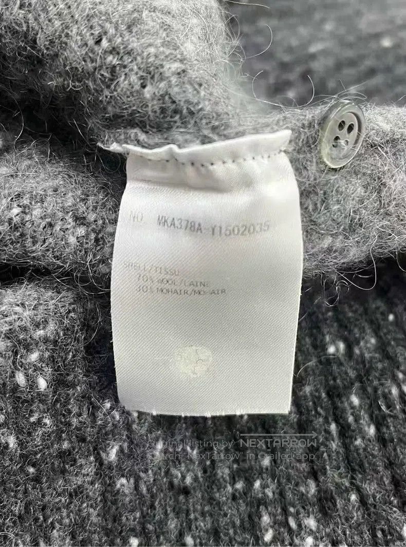 Thom Browne Thom Browne Grey and Black Colorblock Knit Sweater Size US XL / EU 56 / 4 - 4 Thumbnail