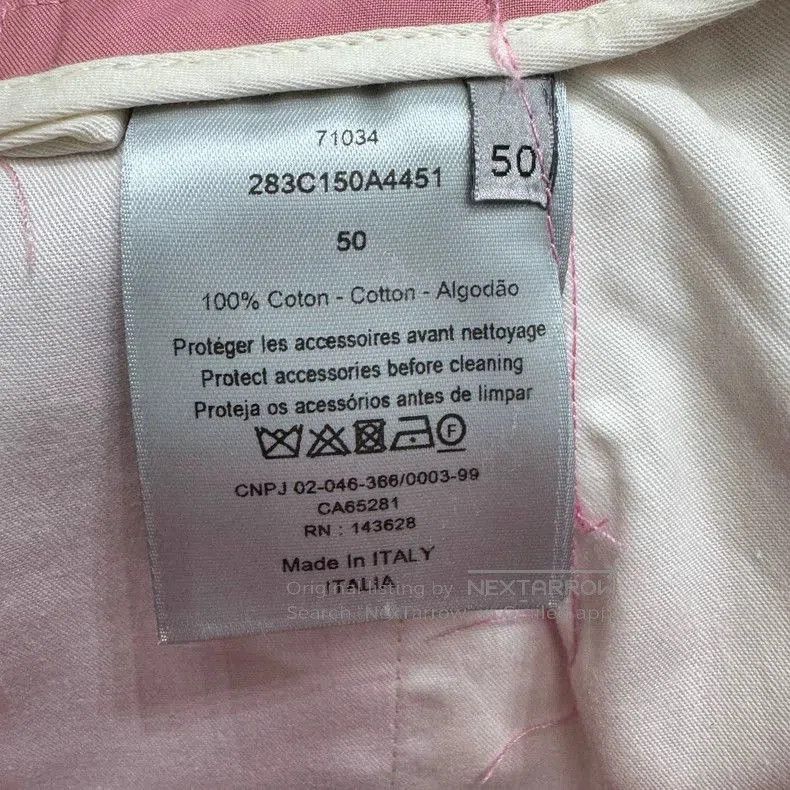 Dior Dior Belt Buckle Pink Shorts. Size US 34 / EU 50 - 4 Thumbnail