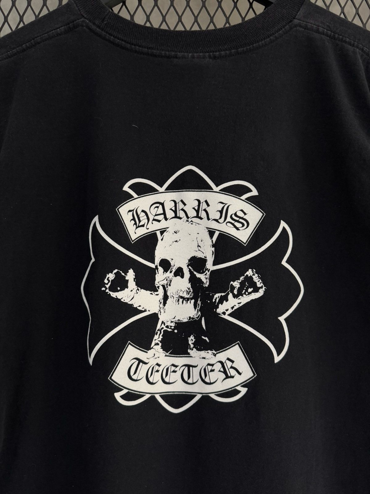 Chrome Hearts Vintage 1990s Chrome Hearts By Foti Harris Teeter Skull Tee Size US XL / EU 56 / 4 - 4 Thumbnail