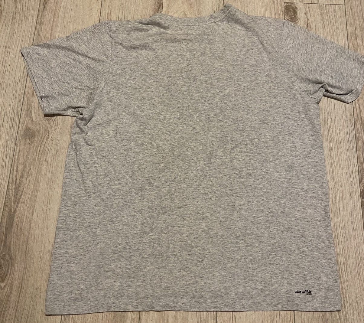 Adidas Adidas climalite cotton big logo print tee Size US XL / EU 56 / 4 - 2 Thumbnail